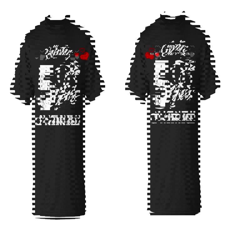 結婚5周年記念マッチング・ギフト Tシャツ