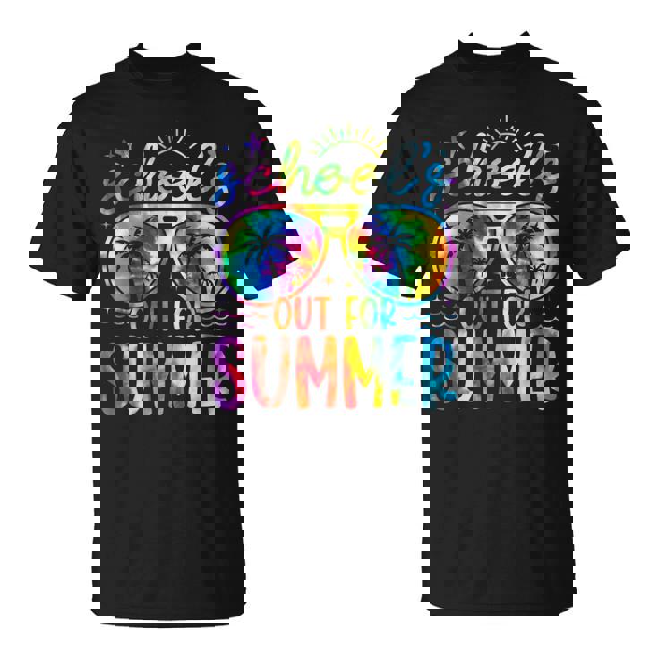 絞り染め 学校教師の夏最終日 Tシャツ