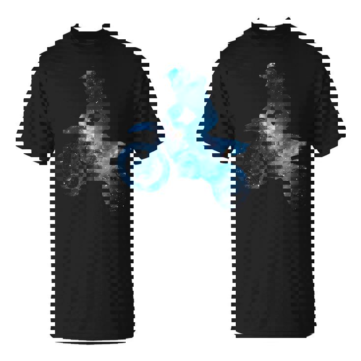 美的シルエット星宇宙スタントアートギャラクシーモトクロス Tシャツ