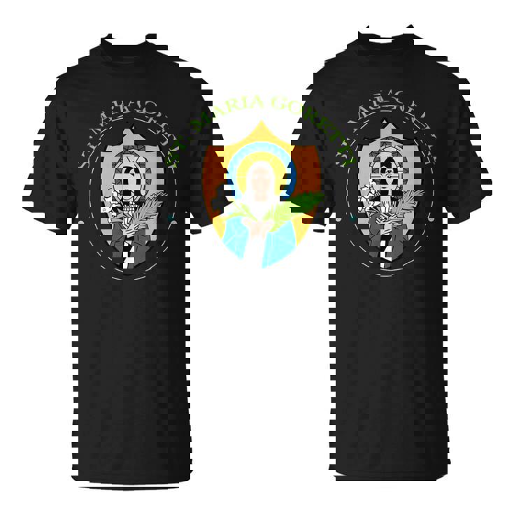 聖マリア・ゴレッティ リリー・セインツ カトリック ガールズ ピュリティ Tシャツ