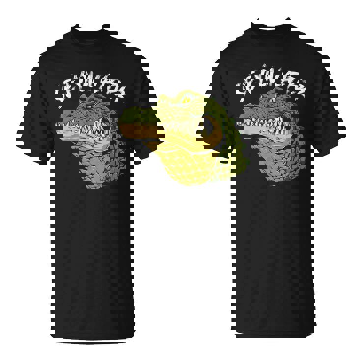 自分らしく生きるか、ワニになるか クロコダイルの言葉 Tシャツ