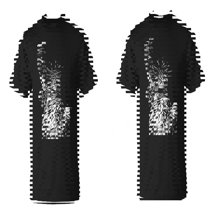 自由の女神猫 Nycプライド Tシャツ
