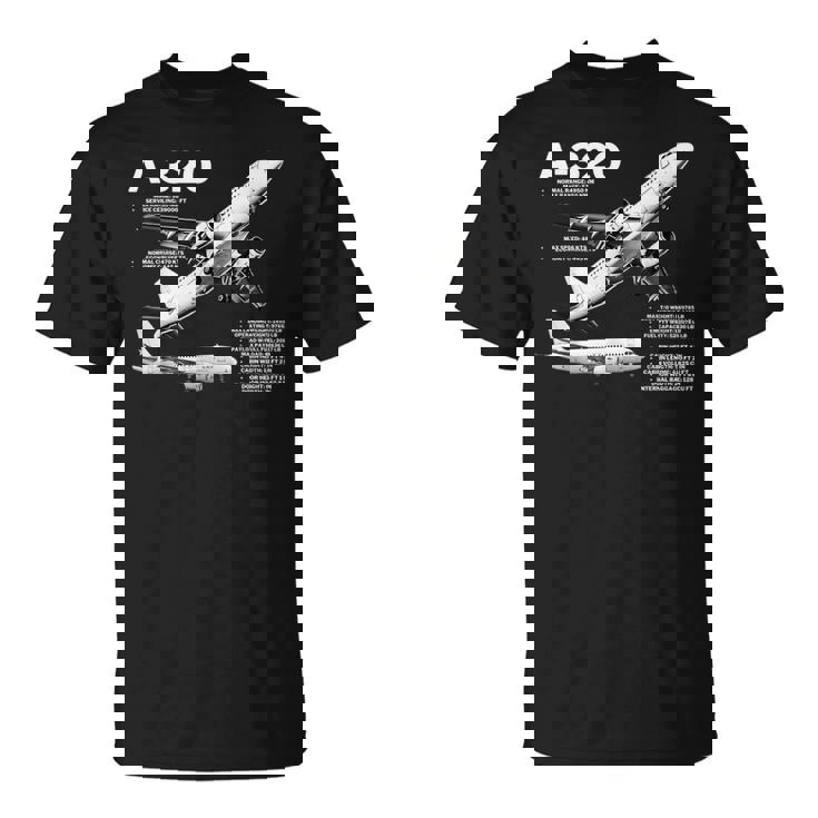 航空機 エアバスa320ジェット Tシャツ