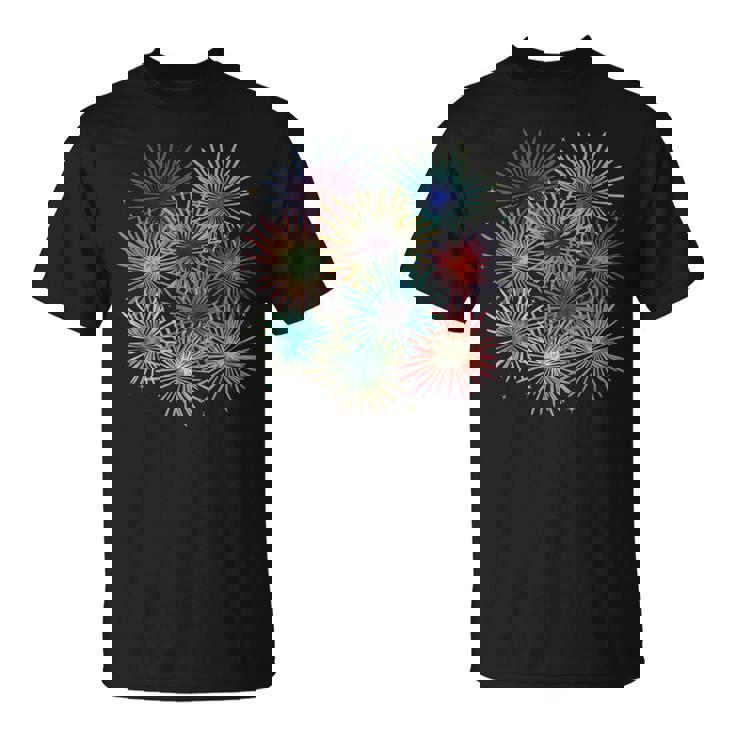 花火のお祝い Tシャツ