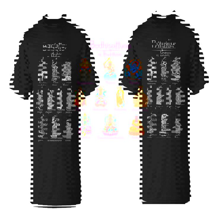 菩薩 仏教 Tシャツ