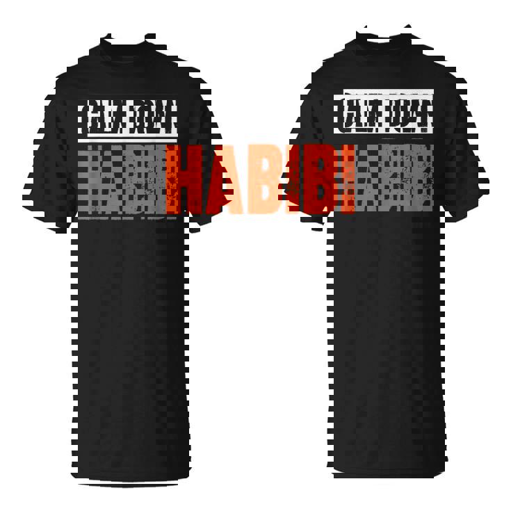 落ち着けハビビ Tシャツ