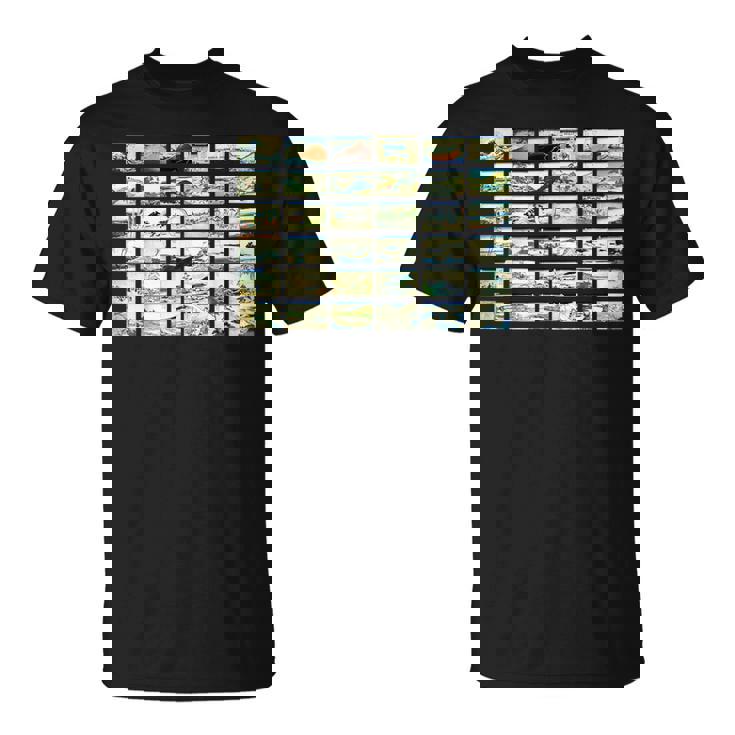 葛飾 北斎 富嶽三十六景 有名アート Tシャツ