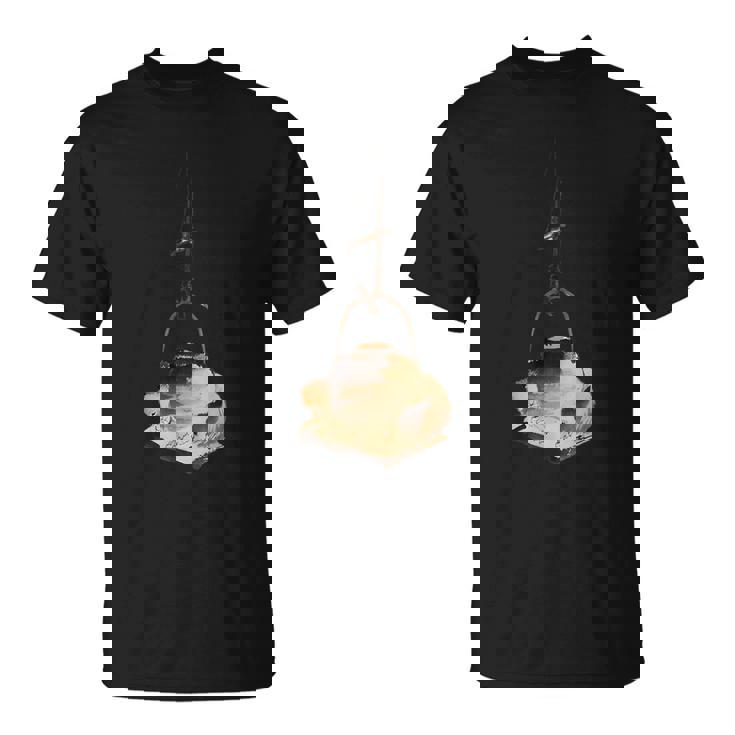 葛飾北斎作 たぬき Tシャツ