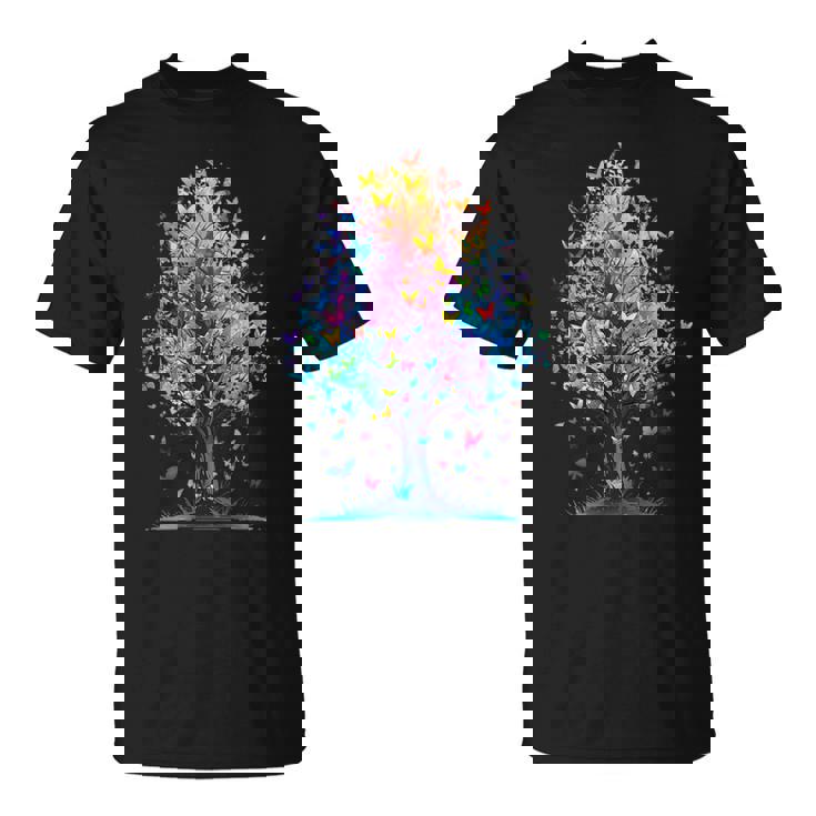 蝶の木の美学 蝶々 美しい美学 Tシャツ