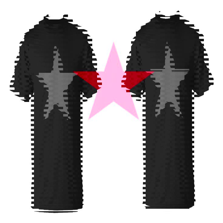 複数の色の風船ガムピンクの星 Tシャツ