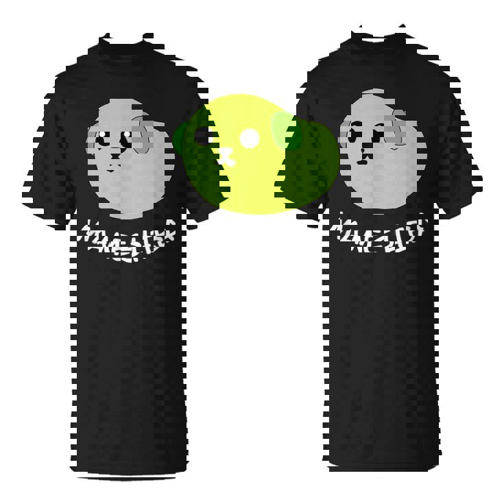 豆柴 枝豆豆 可愛い Tシャツ