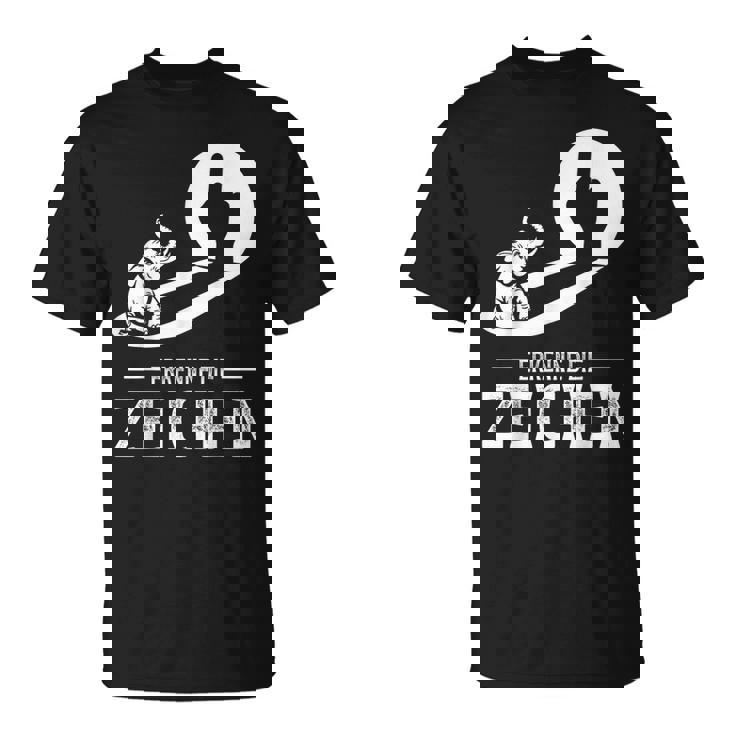 象の影 グレー 巨大なゾウムシ 認識 サイン。 Tシャツ