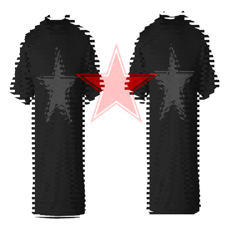 赤い星 T シャツ Tシャツ
