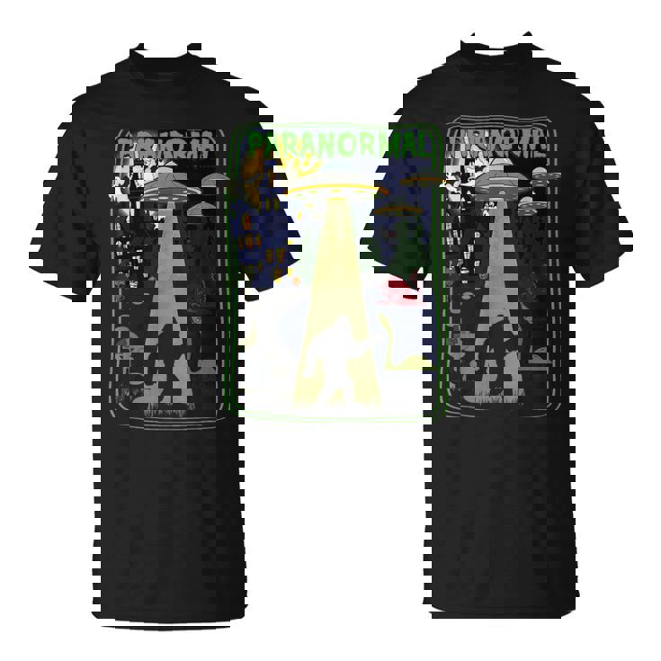 超常現象 ビッグフット ネス湖 Mothman Aliens Cryptid Tシャツ