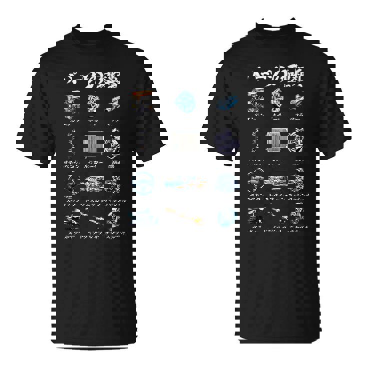 車 面白いtシャツ パーツの種類 自動車 おもしろ ネタ 文字入り 大人 メンズ おもしろグッズ 車いじり Tシャツ