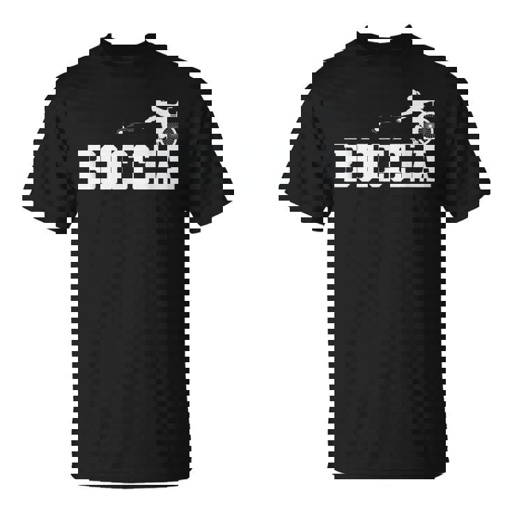 車椅子のボッチャ Tシャツ