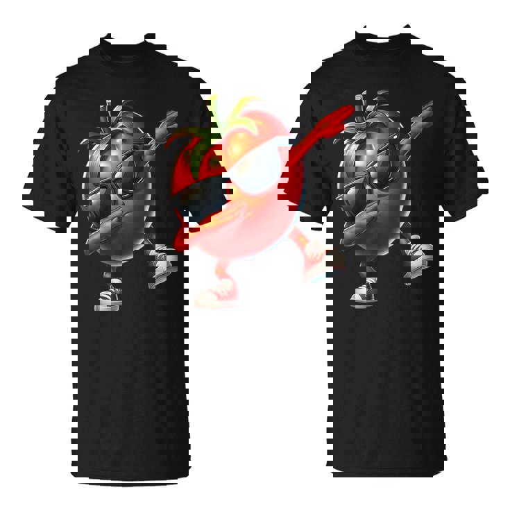 軽くたたくトマト ダンシング 軽くたたくトマト フルーツ Tシャツ
