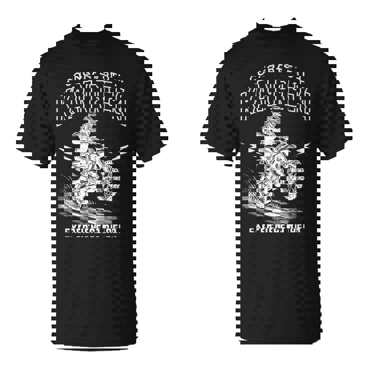 還暦祝い バイク好きな60歳の記念 お祝い オフロード、モトクロスバイク Tシャツ