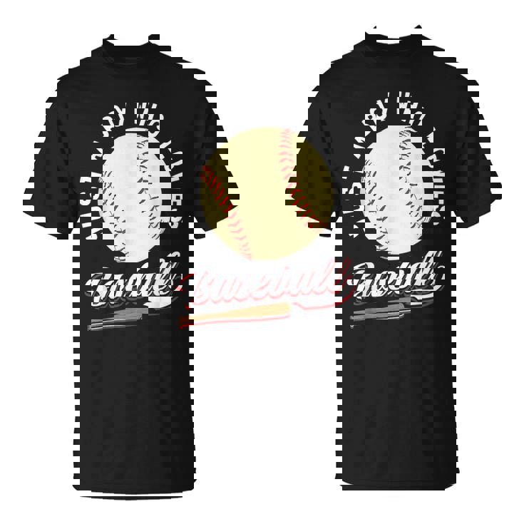 野球選手が大好きな少年 男の子向けギフト Tシャツ