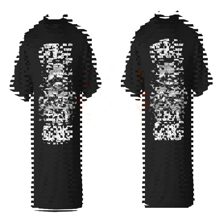 野良ゴミ・ギャング、アライグマ・ファミリーで楽しむ Tシャツ