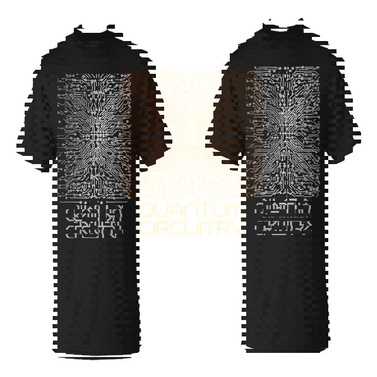 量子回路ai人工知能 Tシャツ