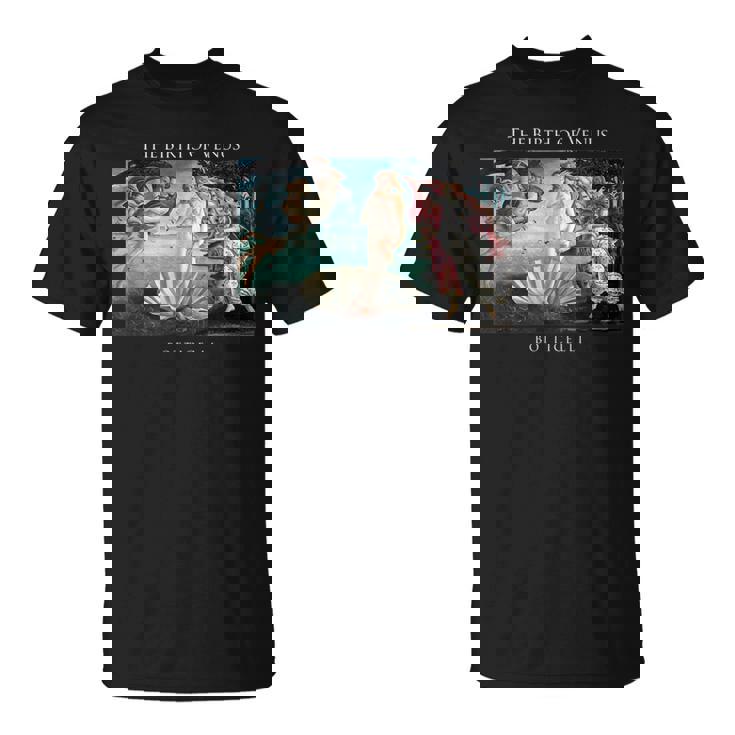 金星の誕生 有名な絵画 ボッティチェリ Tシャツ