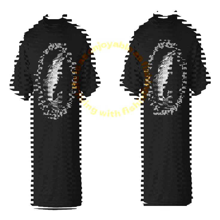 釣りを愛する人全てに北海道とかちの釣りを楽しんで欲しい Tシャツ