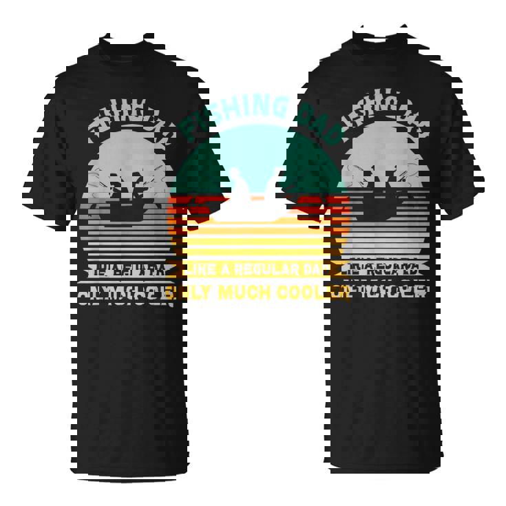 釣りバカ日誌 普通のパパよりカッコイイ！？ おとっつぁん フィッシャー 父 魚 フィッシング Tシャツ