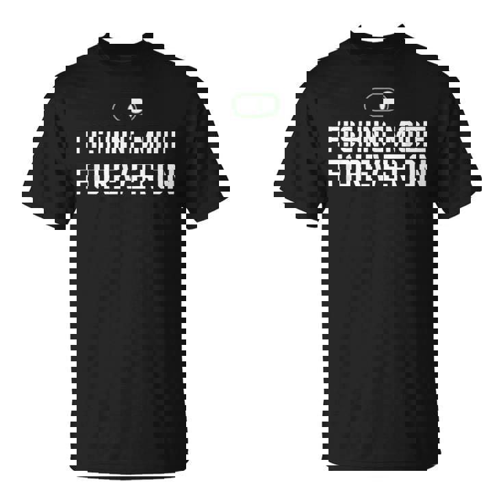 釣りモード フォーエバー オン アクティビティ パッション ホビー Tシャツ