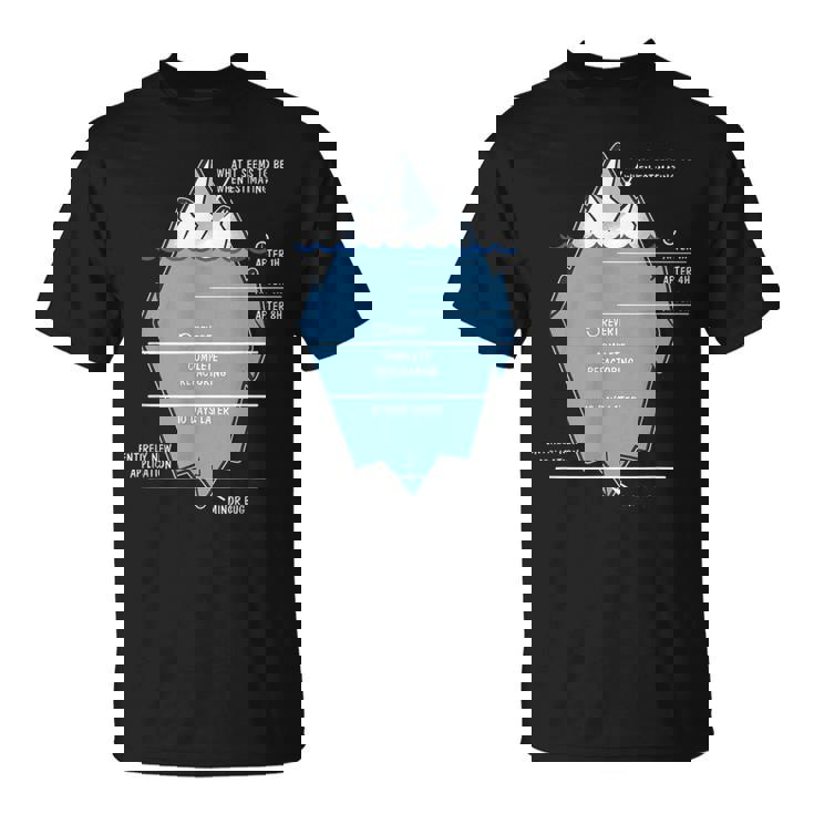 開発者 氷山 プログラマー コンピュータ科学者 コーディング Tシャツ