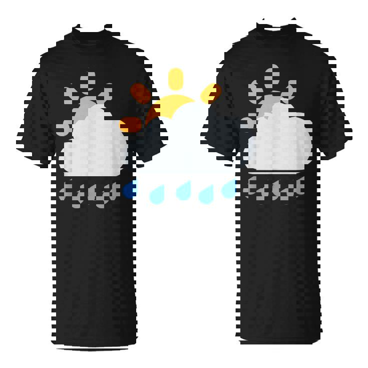 雨雲の向こうの太陽 Tシャツ