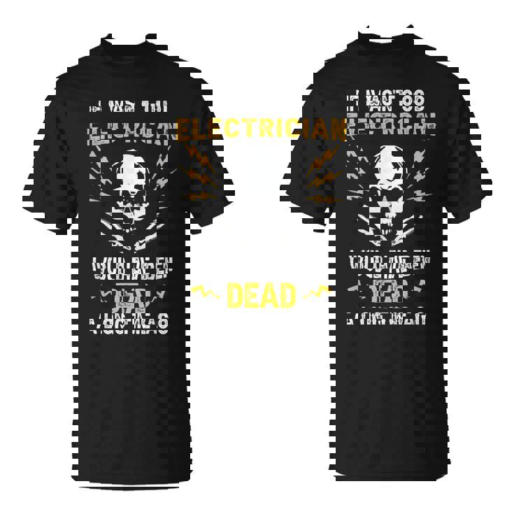 メンズ 電気工事士 電気 おもしろ電気工事士 Tシャツ