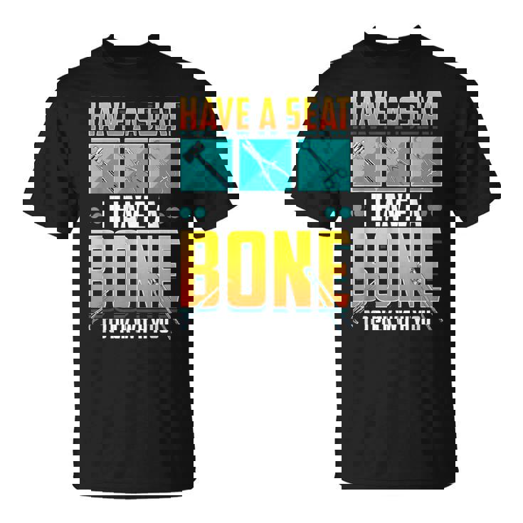 面白い 整形外科 医師 骨 整形外科 Tシャツ