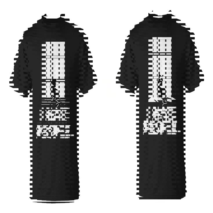 面白い 黒猫 反社会的ユーモア キティ 恋人 猫 ママ&パパ Tシャツ