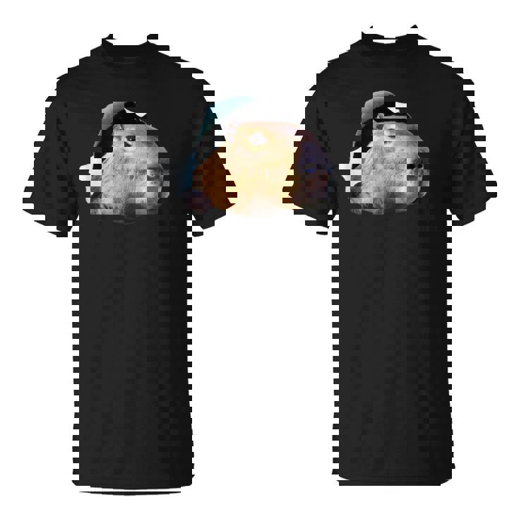 面白いtシャツ カピバラ メンズ げっ歯類 グッズ かわいい おもしろ 面白い 服 ネタ 動物 Tシャツ