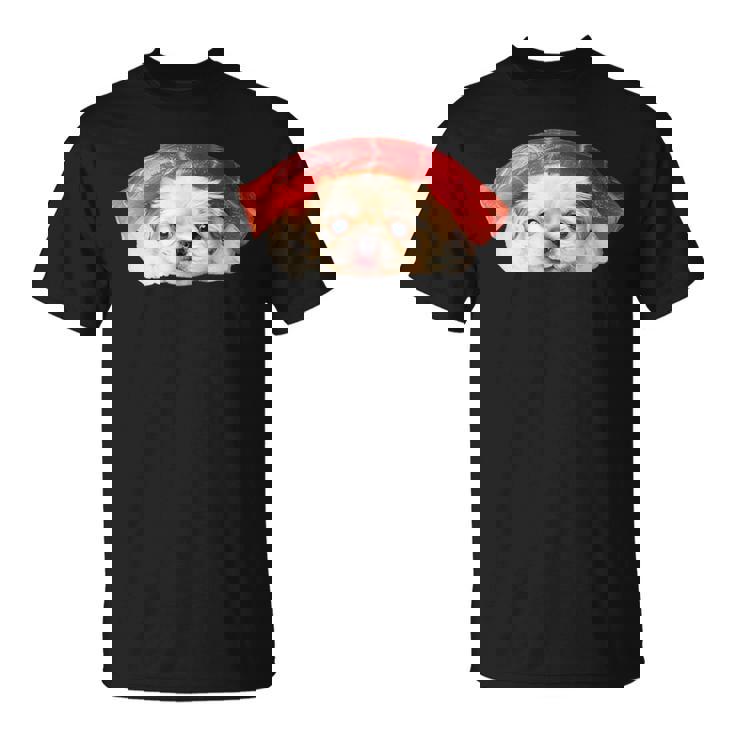 面白いtシャツ ペキニーズ 犬 イヌ 寿司 メンズ 犬好き グッズ かわいい おもしろ 面白い 服 ネタ Tシャツ