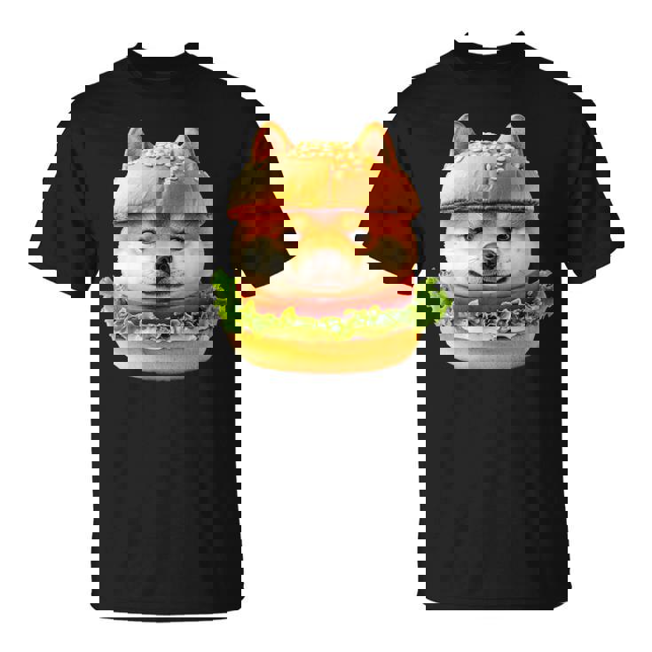 面白いtシャツ 柴犬 犬 イヌ ハンバーガー メンズ 犬好き グッズ かわいい おもしろ 面白い 服 ネタ Tシャツ