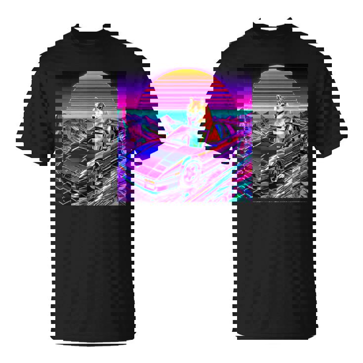 面白いtシャツ 柴犬 車 イヌ わんこ メンズ 犬好き グッズ かわいい おもしろ 面白い 服 ネタ Tシャツ