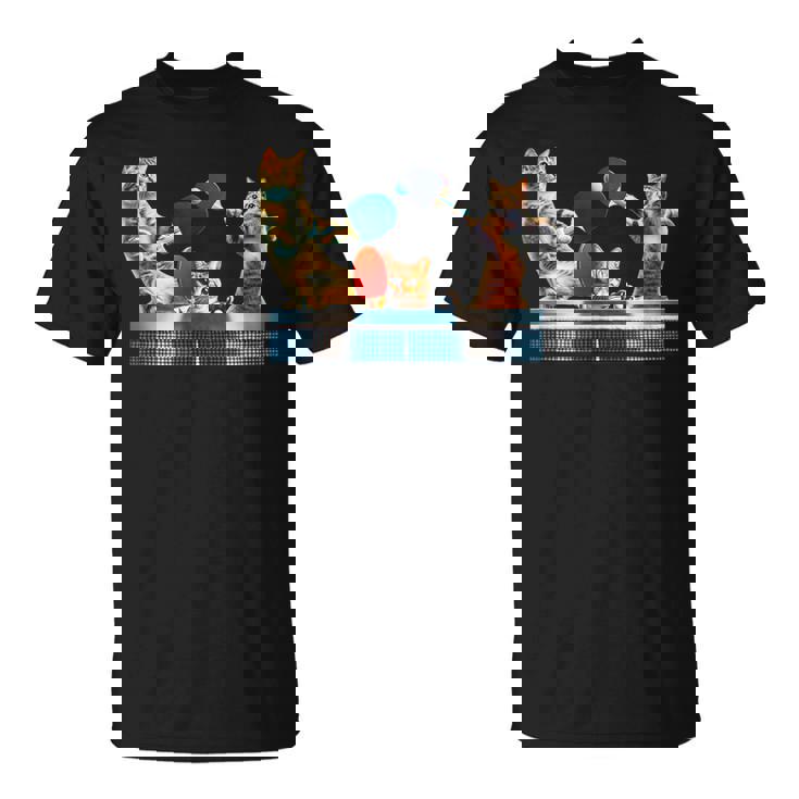 面白いtシャツ 猫 ネコ メンズ 卓球 猫好き グッズ おもしろ 面白い 服 ネタ にゃんこ 猫の下僕 Tシャツ