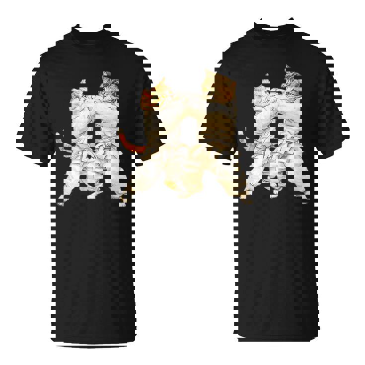 面白いtシャツ 猫 柔道 ネコ メンズ 猫好き グッズ おもしろ 面白い 服 ネタ にゃんこ 猫の下僕 柔術 Tシャツ