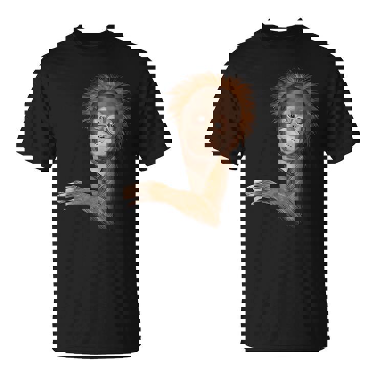 面白いオランウータン Tシャツ