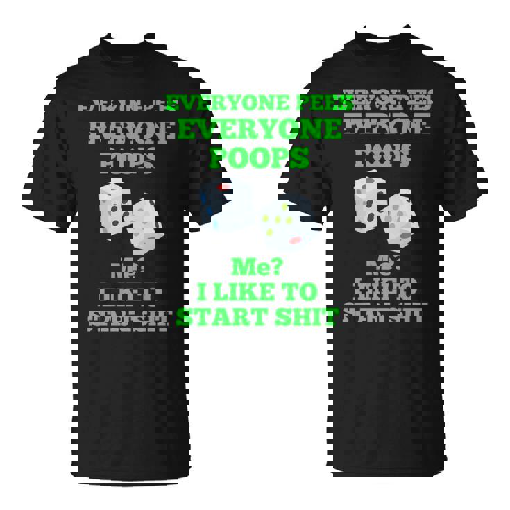 面白いカジノギフト、面白いうんちギフト、うんちとおしっこユーモア 長袖tシャツ Tシャツ