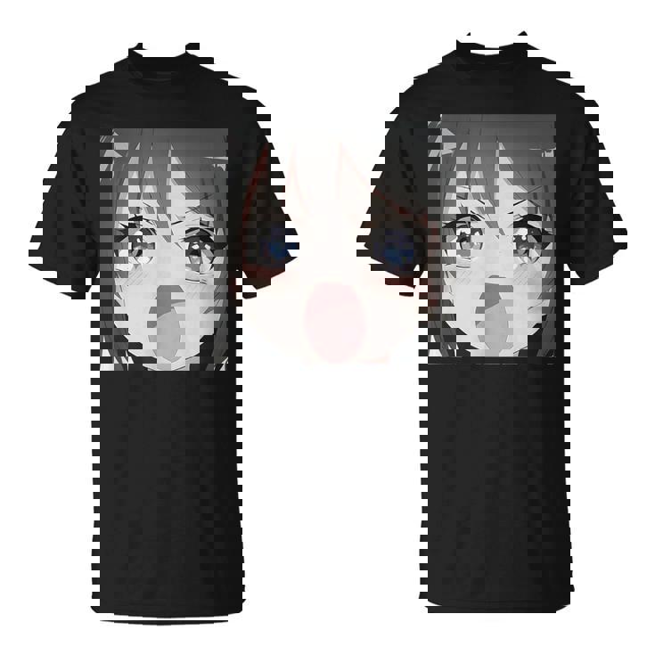 面白いカワイイガール 日本アニメ オタク Tシャツ