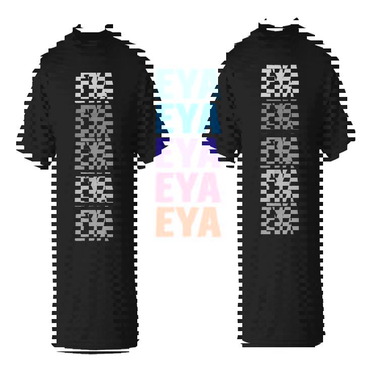 面白いギフト名 Eya 名前入り Tシャツ