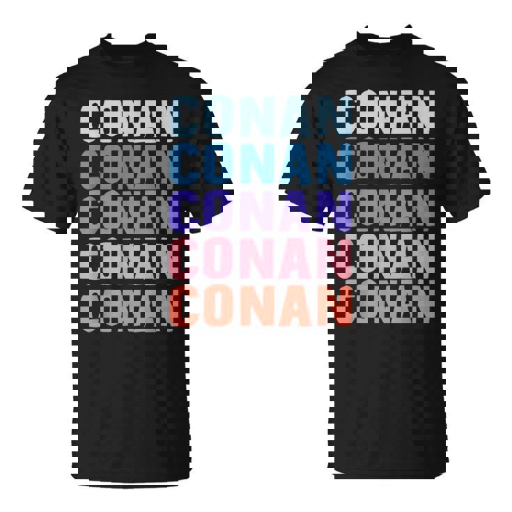 面白いギフト名 コナン 名入れ名 Tシャツ