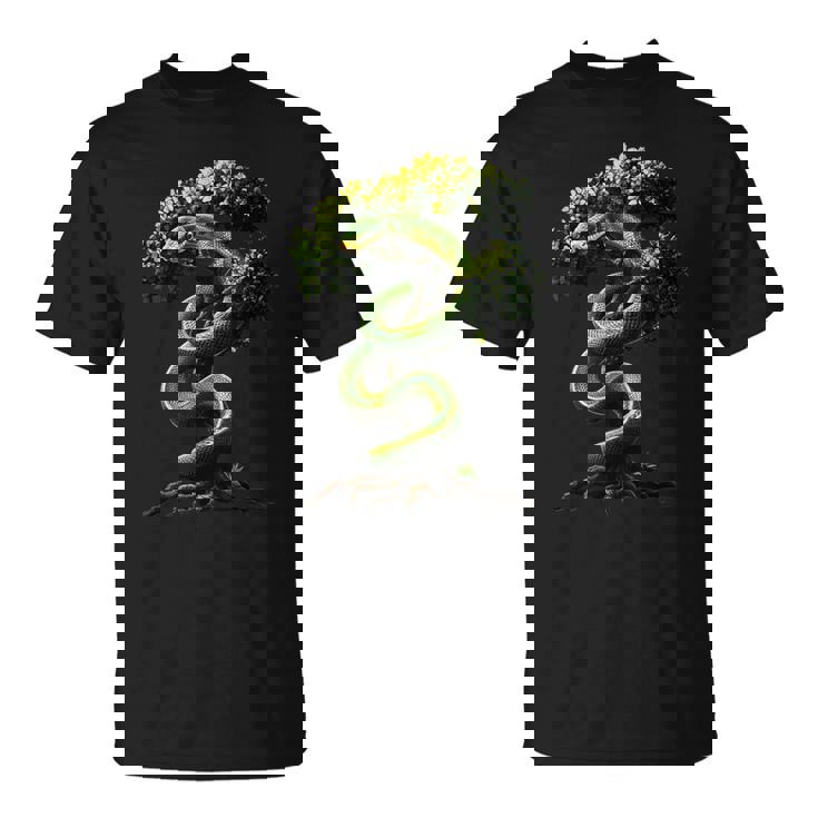 面白いグリーン ツリー パイソン愛好家ヘビ爬虫類 Green Tree Pythonnake Lover Tシャツ