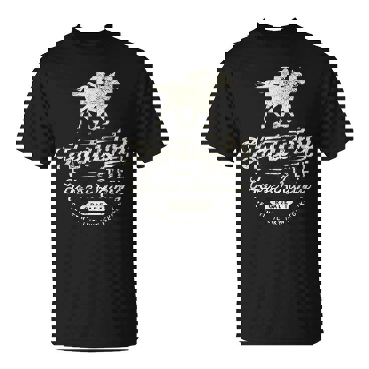 面白いダービーデー、ケンタッキースタイルの競馬 Tシャツ