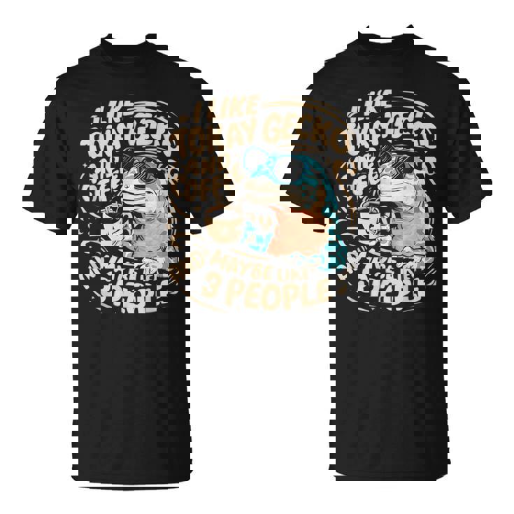 面白いトッケイヤモリの飼い主が爬虫類のトカゲを言う Tシャツ