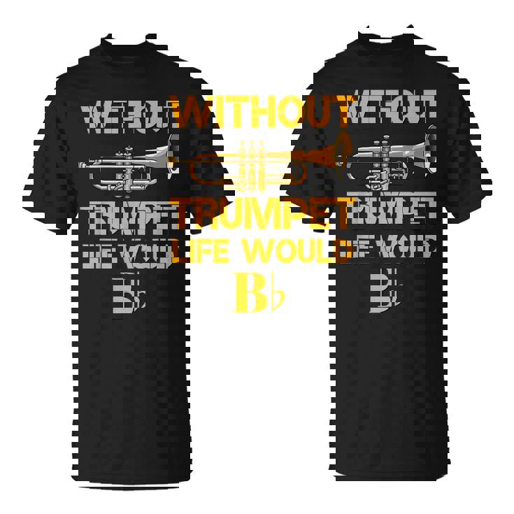 面白いトランペットシャツ 駄じゃれマーチングバンド トランペットジャズミュージシャン Tシャツ
