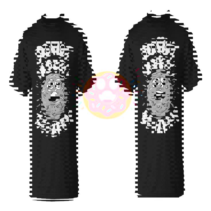 面白いドーナツしゃれ Tシャツ